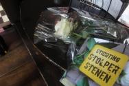 Stolpersteenlegging Bertha Heijmans-Heimans woensdag 9 juli 2014. Foto’s Kyra Broshuis, Ans Luiken en Fons Monasso.